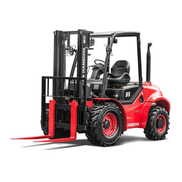 3.5t 4WD Diesel Rough Terrain Forklift - Hangcha