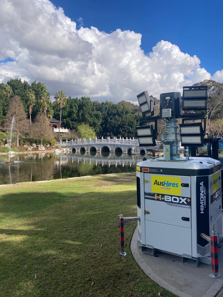 Diesel Skid Lighting Tower- Himoinsa HBOX