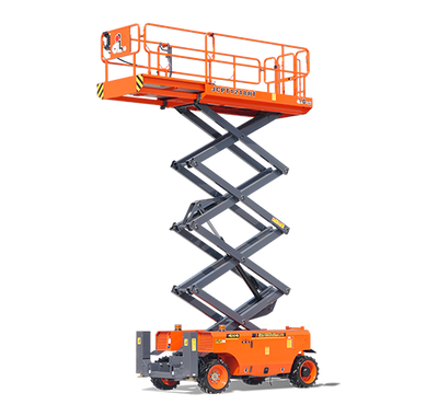 10.00m / 32ft Rough Terrain Scissorlift - Dingli JCPT1218RT - image 1
