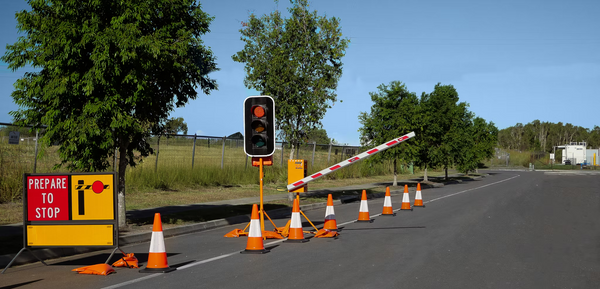 TrafficBoom Portable Boom Gate - Outsource1