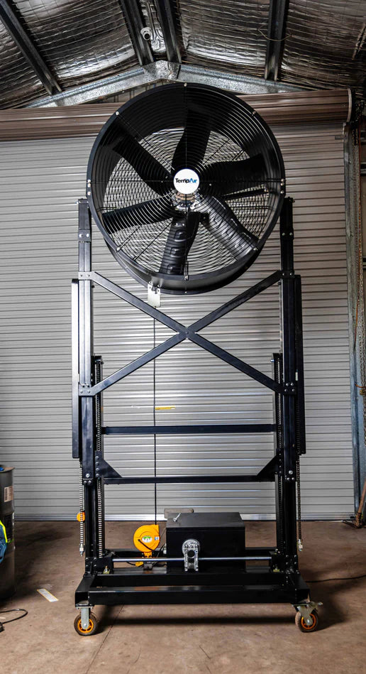 3.8m Reach Elevating Fan – TEMPAIR