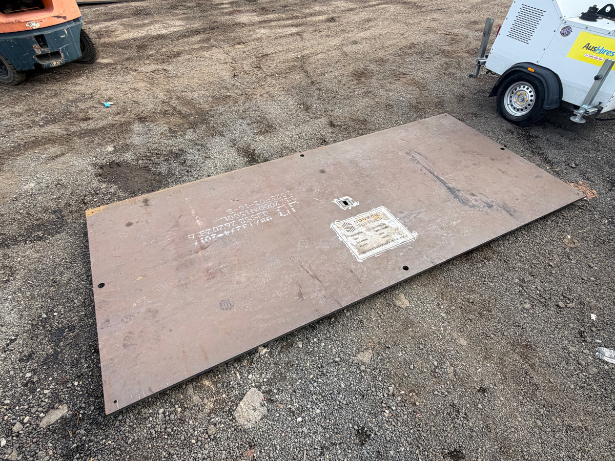 4000 X 1800mm 25mm 355mpa Steel Road Plate