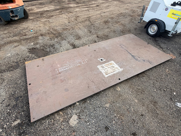 4000 X 1800mm 25mm 355mpa Steel Road Plate