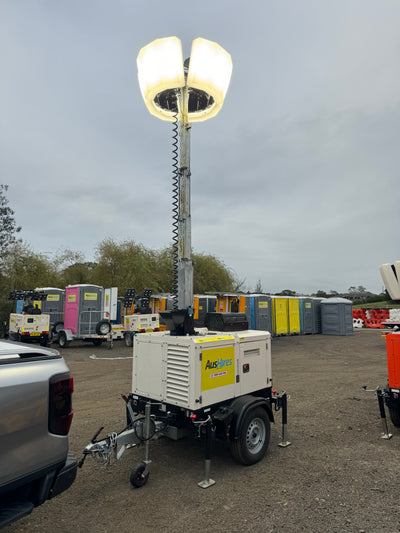 Diesel Towable Lighting Tower - Soft Light - image 1