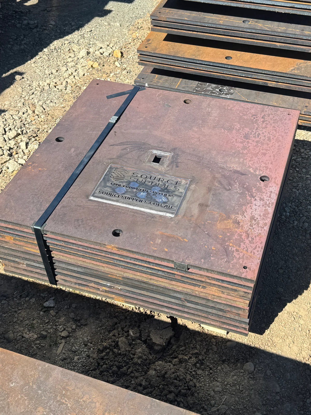 1200 x 1200 x 25mm 355Mpa Steel Road Plate