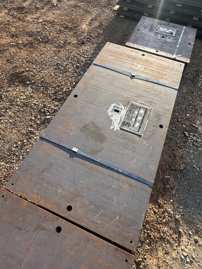 3000 X 1800mm 25mm 355mpa Steel Road Plate - image 1