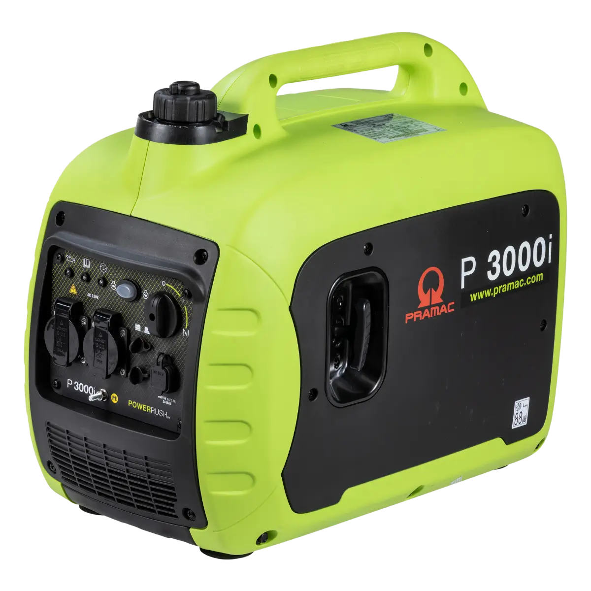3kVA Portable Inverter Generator - Pramac P3000i