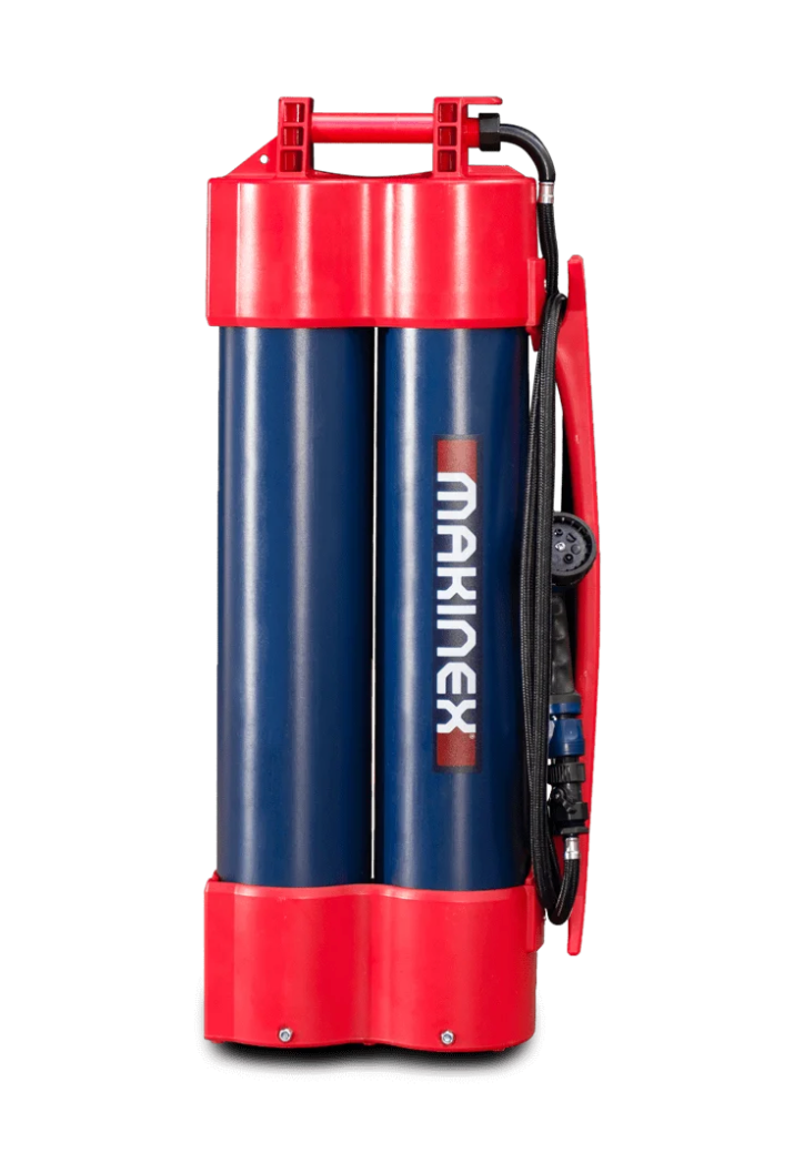Portable Pressurised Water Supply System - Makinex Hose2Go