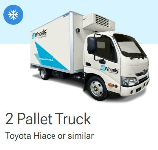 Refrigerated Truck Hire - 2 Pallet