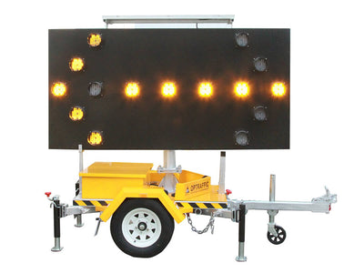 Solar Arrow Board Trailer - 2400 x 1200 - image 2