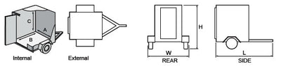 8 Cubic Meter Cool Room / Freezer Trailer - image 2